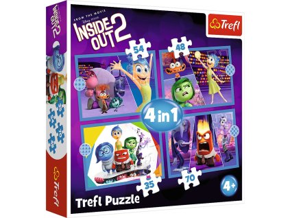 Puzzle 4v1 V Hlavě 2 Trefl 4+