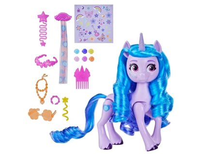 My Little Pony Styl dne Izzy Moonbow + 16 příslušenství F6343