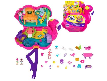Polly Pocket Sada Piniata Flaming 26 překvapení HJN76