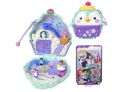 Mattel Polly Pocket Sada Sněžný tučňák HRD34