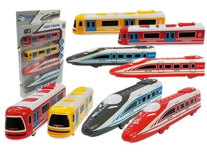 Sada vozíků Pendolino Různé druhy vlaků