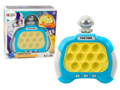 Pop-It Wac A Krtek Hra Spaceman Světla Zvuky Modrá