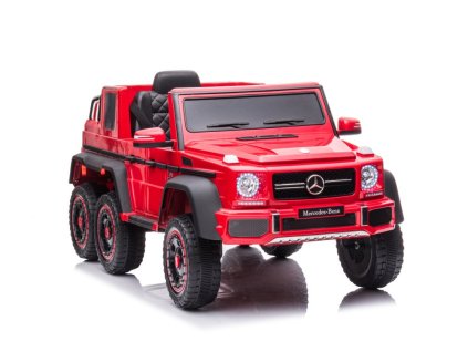 Elektrické autíčko Mercedes Benz G63 červená