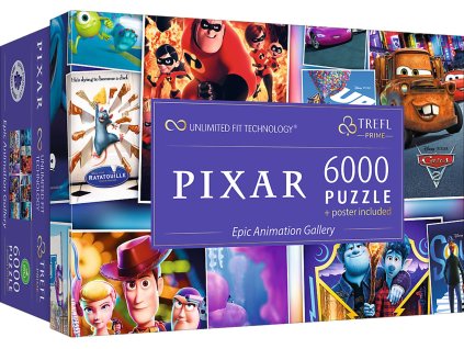 Puzzle 6000 Disney Pixar Epic Animation Gallery UFT Trefl