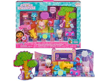 Gabby's Dollhouse kit hudební figurky + příslušenství