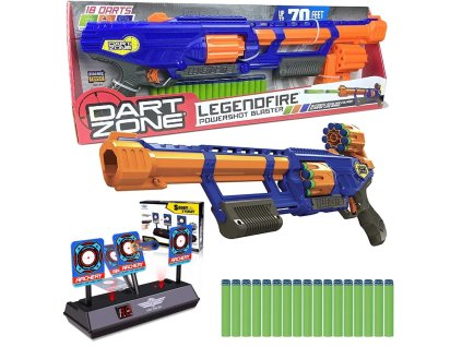 Dart Zone Shotgun Legendfire 6369 + Elektronický terč
