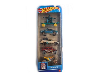 Hot Wheels 5ks angličáky HW Sports HFV78