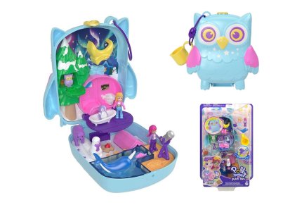 Mattel Polly Pocket Sada Pyžamová párty Sovy HKV37