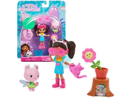 Gábinin kouzelný domek Cat and Fairy garden set figurky a příslušenství