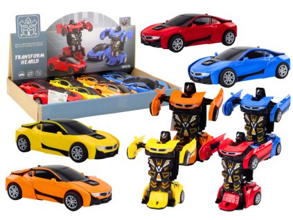 Robot Auto-Robot 2v1 4 barvy