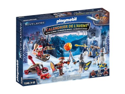 Playmobil 71346 Adventní kalendář Novelmore Bitva na sněhu