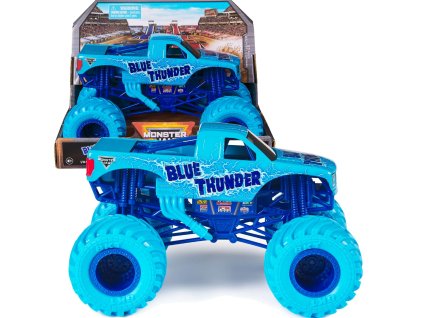 Monster Jam Kovové vozidlo 1:24 Blue Thunder