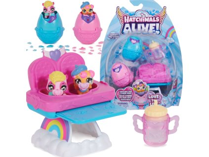 Hatchimals Alive! Hungry Hatchimals figurky a příslušenství pro krmení