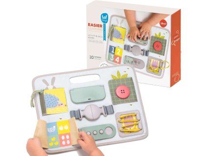 Manipulační aktivní tabule Sensory Rozvoj Taf Toys