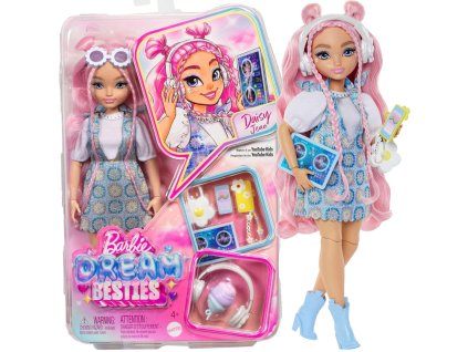 Barbie Dream Besties Daisy Jean, módní panenka + příslušenství
