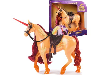 Unicorn Academy - Figurka jednorožec Cinder + příslušenství
