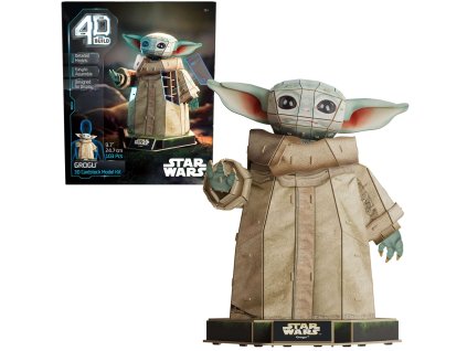 Puzzle 4D Build Star Wars – Hvězdné války Grogu Baby Yoda model figurky 3D k sestavení