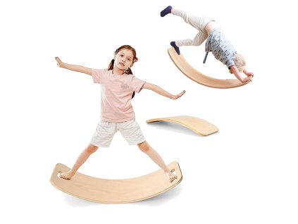 Balancující deska – Dřevěná balanční deska Krea Balance Board