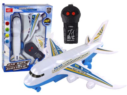 Dálkově ovládaná R/C světla v osobním letadle Bílá DIY