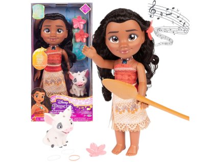 Disney Interaktivní zpívající panenka Vaiana Moana 35 cm a příslušenství