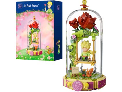 Stavebnice Pantasy Malý Princ Růžová houpačka 234 dílků