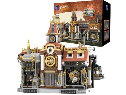 Stavebnice Pantasy Steampunk Nádraží 2788 dílků