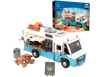 Stavebnice Pantasy Vozidlo Retro Food Truck 2196 dílků