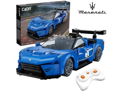 Stavebnice CaDA Dálkově ovládané Sportovní závodní auto Maserati GT2 320 dílků RC C51089W