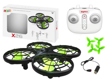 RC dron X26 SYMA černý