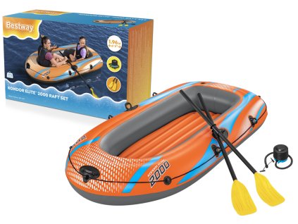 Nafukovací člun 2místný 246 x 122 cm Bestway 61145