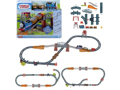 Lokomotiva Tomáš Motorized Skvělé doručení Trať 3v1 HGX64