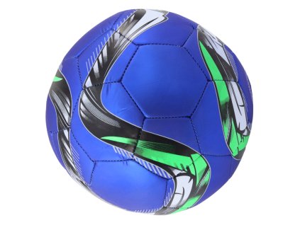 Míč 24 cm na fotbal, zelený vzor vel. 5