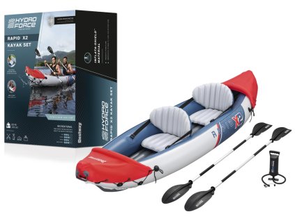 Nafukovací dvoumístný kajak 321 x 88 cm Bestway 65077