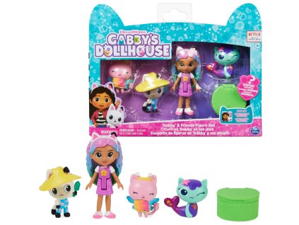 Gábinin kouzelný domek Gabi a přátelé sada 4 figurek