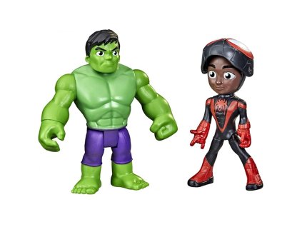 Hasbro Spidey a jeho úžasní kamarádi Sada figurek Hulk a Miles Morales F2245