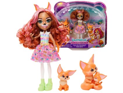Enchantimals Sada Panenka Fennec Fox a rodina lišek HNT60