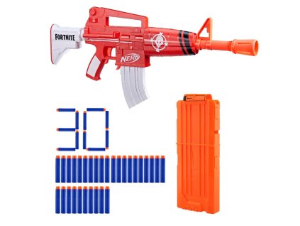 Nerf Fortnite Insightful F7623 + 30 šipek + Zásobník na 12 šipek