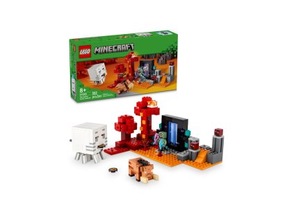 Lego Minecraft Přepadení v Nether portálu 21255