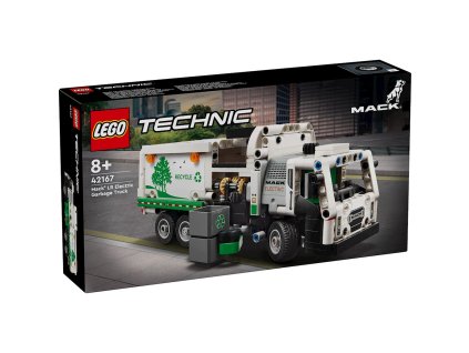 LEGO Technic Popelářský vůz Mack LR Electric  42167
