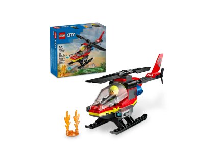 LEGO City Hasičský Záchranářský Vrtulník 60411