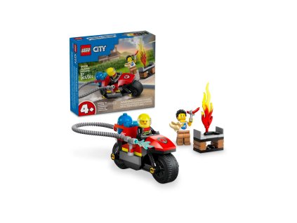 LEGO City Hasičský Záchranářský Motocykl 60410