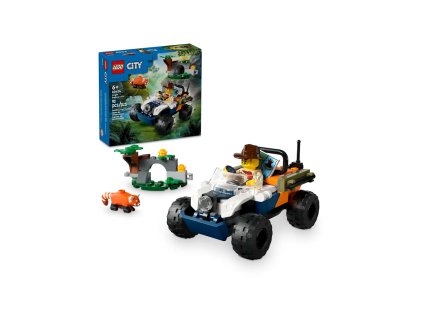 LEGO City Průzkumný Čtyřkolka s Červenou Pandou 60424