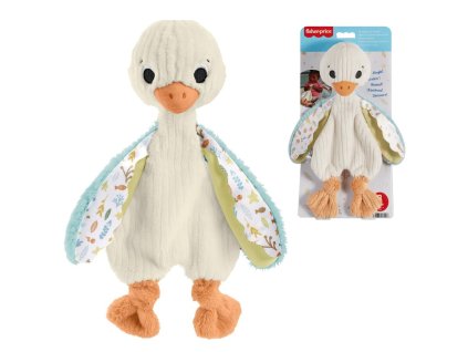 Fisher-Price Smyslová mazlivá hračka Husa HRB16