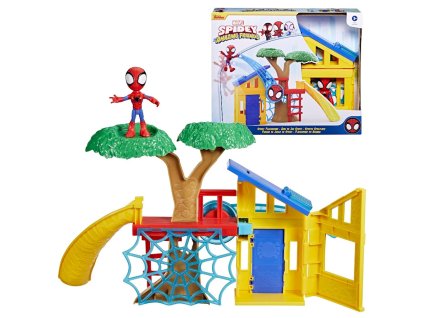 Hasbro Spidey a jeho úžasní kamarádi Hřiště + figurka Spidey F9352