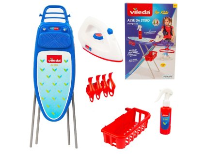 Vileda For Kids Žehlicí Prkno + Žehlička a Doplňky