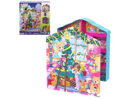 Mattel Polly Pocket Adventní Kalendář 24 překvapení HWP33