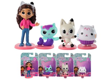 Gábinin Kouzelný Domek Sada Figurek Gábina, Mořská Kočka, Mlsoun a Pandíček