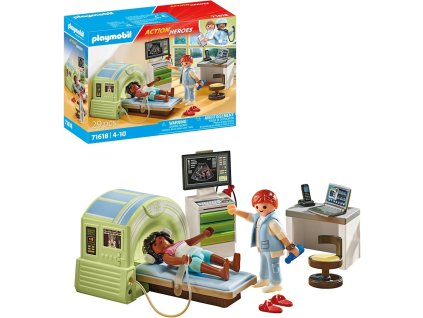 Playmobil Action Heroes Pacient při magnetické rezonanci 71618