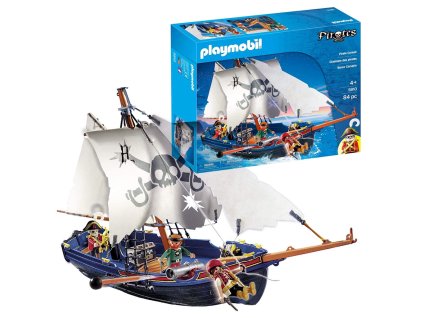 Playmobil Piráti Pirátská loď 5810