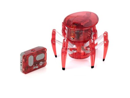 Hexbug The Robotic Creature Dálkově ovládaný pavouk bordový